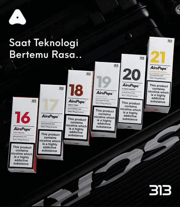 AIRSCREAM AIRSPOPS 313 數字電子煙小煙油官網:圖片 5